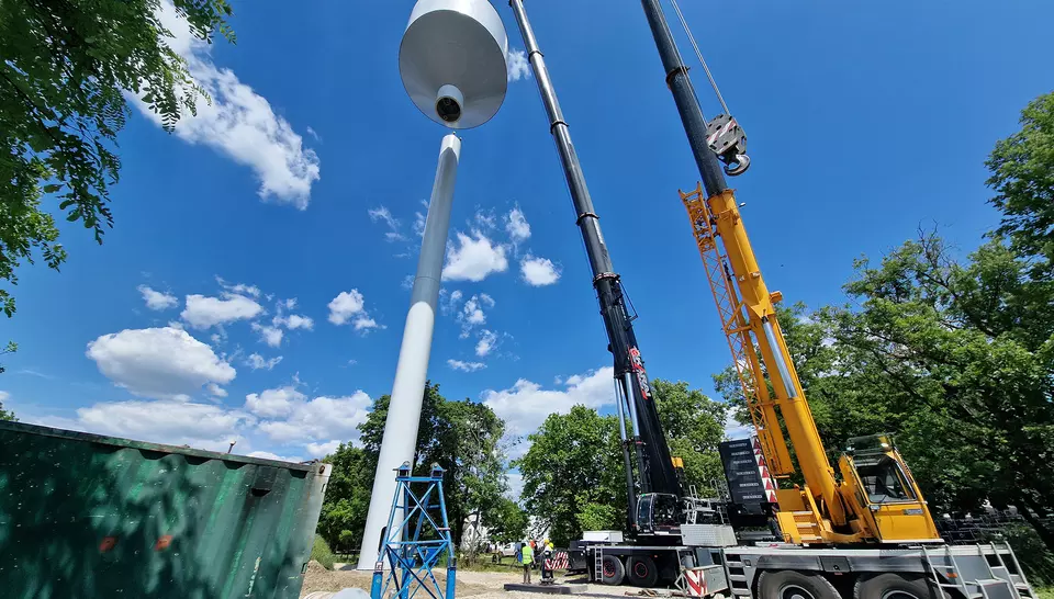 Nagyhegyes víztorony fotó1