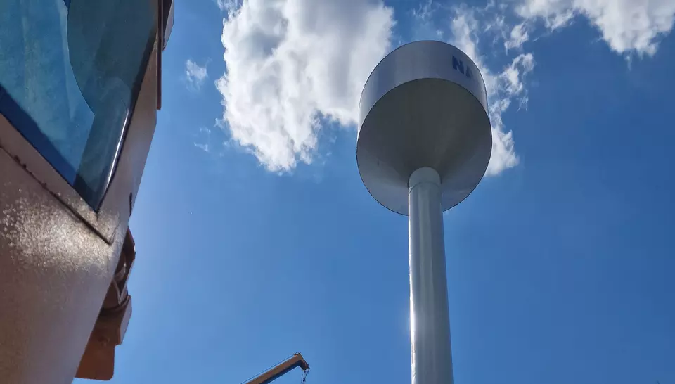 Nagyhegyes víztorony fotó2