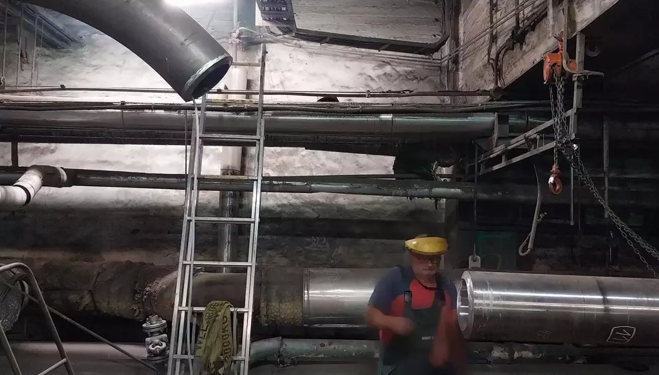 Bakonyi Erőműben létesülő főgőz vezeték megépítése 1