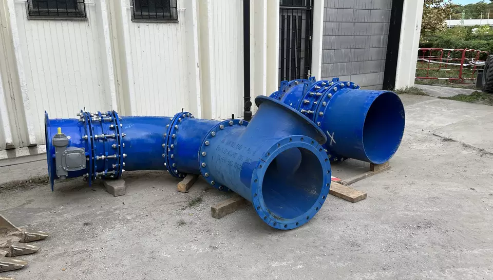 Sentab ivóvíz főnyomó vezeték átépítése 4