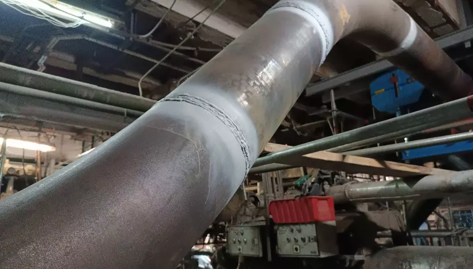 Bakonyi Erőműben létesülő főgőz vezeték megépítése 2