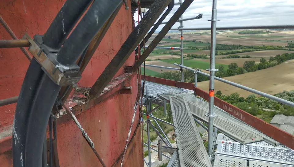 Vértesi Erőmű kéménybontás 3