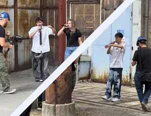 BOM 2026 klipforgatás Újpest