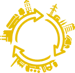 Circular economy yellow