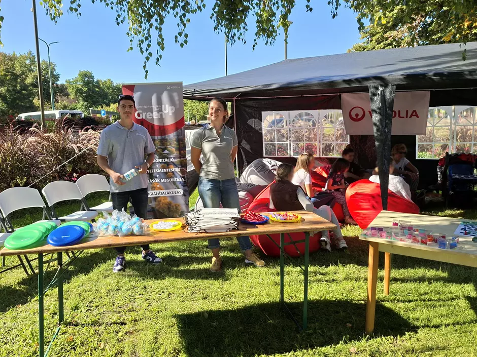Ajka EE nap 2025 Veolia sátor