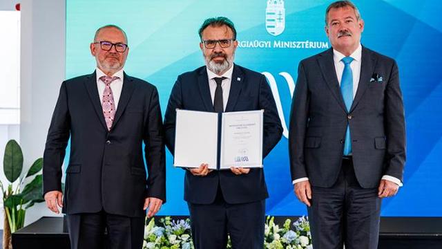Szegedi Vízmű Miniszteri elismerés
