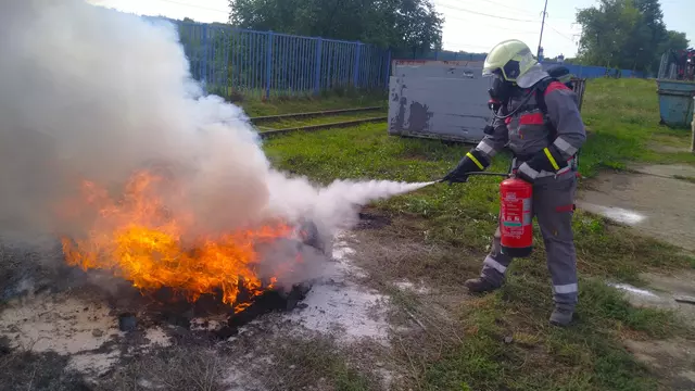 Munkavédelmi Hét 2025 tűzoltás