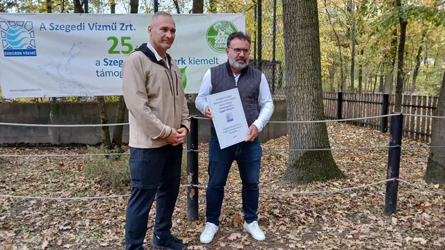 Szegedi vízmű - Szegedi Vadaspark 25 év