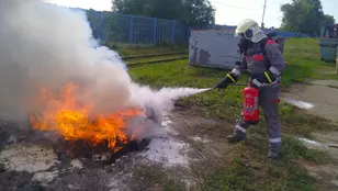 Munkavédelmi Hét 2025 tűzoltás